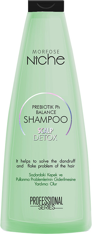 Шампунь проти лупи Scalp Detox Niche Morfose, 400 мл, фото 1