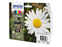 Epson C13T18164012 Чернильный картридж 18XL 4 упаковки: черный, желтый, голубой, пурпурный ОРИГИНАЛ!!!