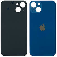 Задня кришка Apple iPhone 13 синя оригінал Китай з великим отвором