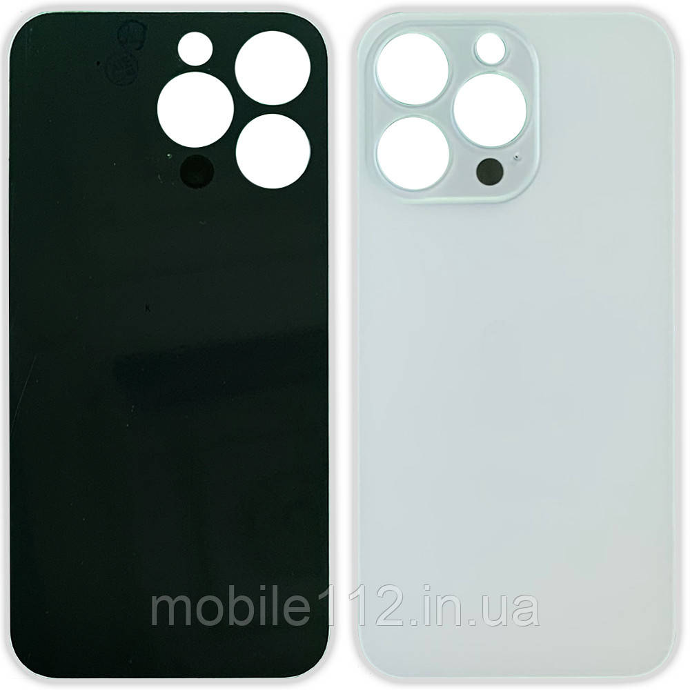 Задня кришка Apple iPhone 13 Pro (срібляста AAA з великим отвором), фото 1