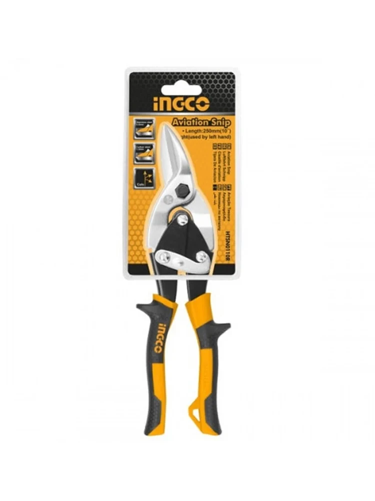 Ножиці INGCO Profi HTSN2610R правий розріз 250 мм, фото 1