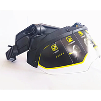 Тактические очки с Рельсовым Креплением для шлема FAST MICH ClefersTac S81 - Маска для шлема 3мм,