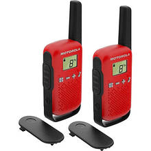 Портативна рація Motorola TALKABOUT T42 Red Twin Pack (B4P008DKMAW)