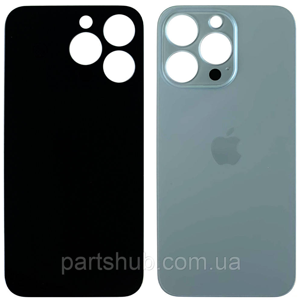 Задня кришка Apple iPhone 13 Pro (блакитна AAA з великим отвором), фото 1