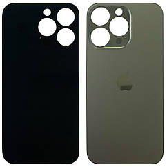 Задня кришка Apple iPhone 13 Pro (сіра оригінал Китай з великим отвором)