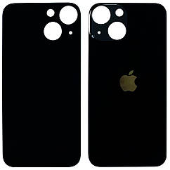 Задня кришка Apple iPhone 13 Mini (чорна оригінал Китай з великим отвором)