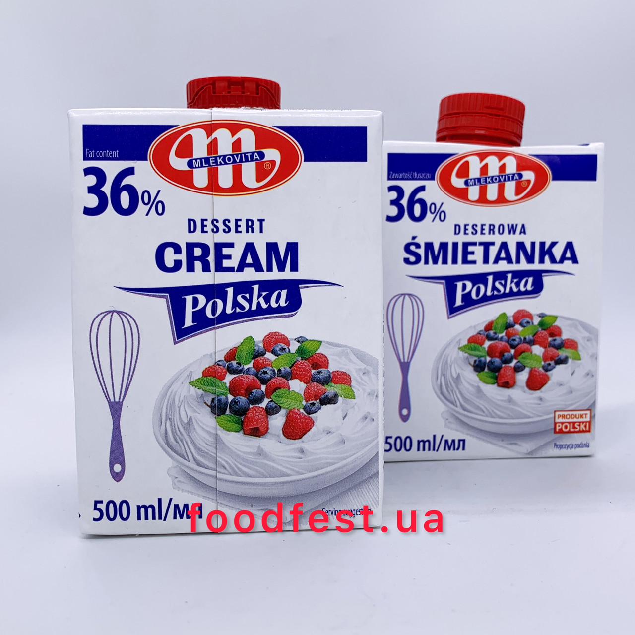 Вершки Smetanka 36% TM Mlekovita 0,5 л