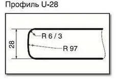 Стільниця Дуб Крафт Золотий м.п. мат h-28мм "U" Світ Меблів, фото 4