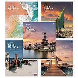 Зошит шкільний 96 арк. клітинка Школярик "Good Morning" 3216