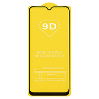 Защитное стекло TDG 9D для Nokia C22 черный Full Glue 0,26 мм