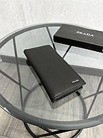 Брендовый кошелек портмоне Prada H3653 черный