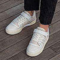 Класні жіночі кроссівки Adidas Forum 84 Low. Круті кросси для дівчат Адідас Форум з липучкою., фото 9