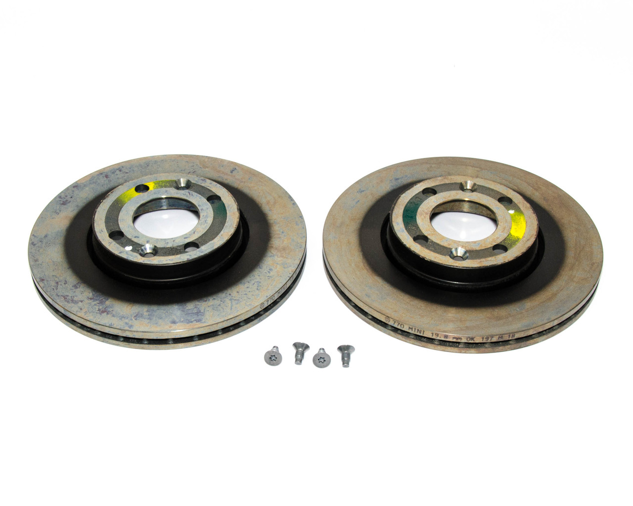 Гальмівний диск передній 258mm (к-т 2шт) на Renault Talisman 2015-> — Renault (Оригінал) - 402067025R