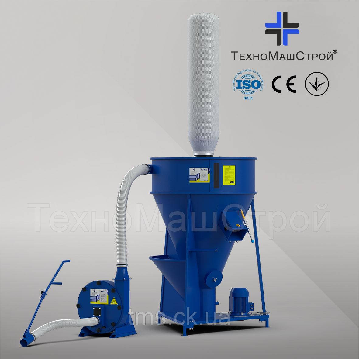 Кормоцех "Фермер" КС-450 з зерноподрібнювачем KRAFT-4, фото 1