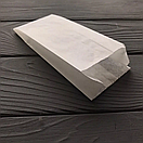 Пакет саше білий 160х70х40 мм 40 гр/м2 (середня жиростійкість) 86Ф, фото 2