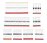 Набір 100 шт. діодів (8 типів), фото 3