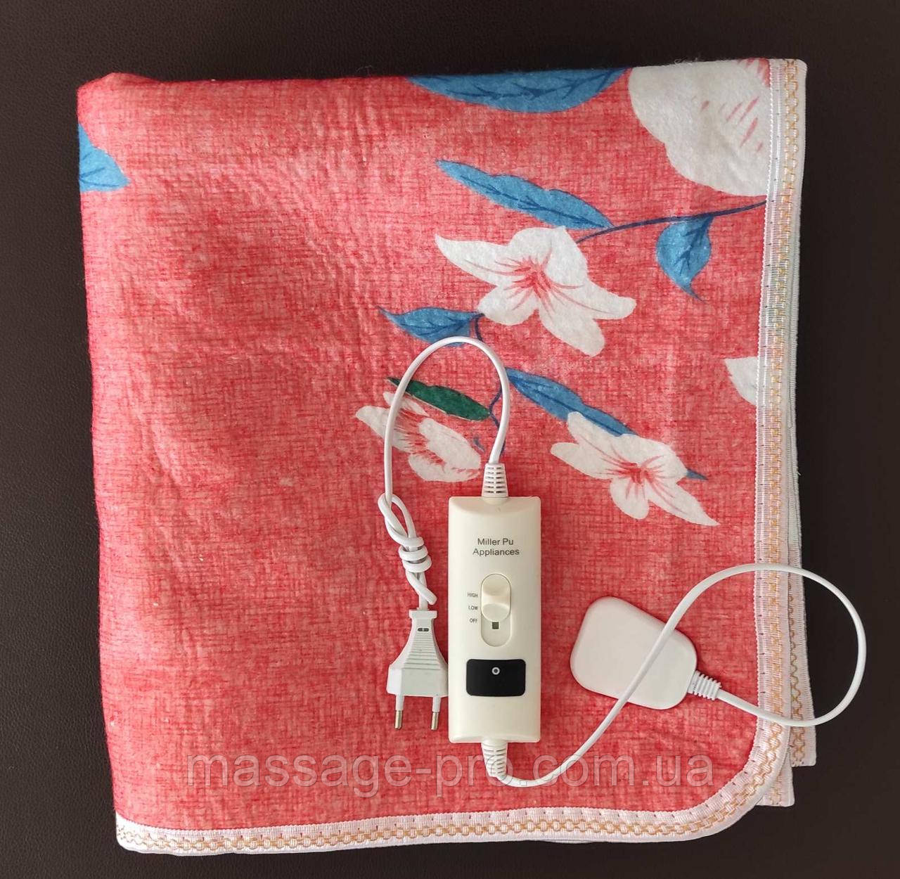 Електричне простирадло Electric blanket 150х70 см Простирадло з підігрівом Електропростирадло Простирадло електричне