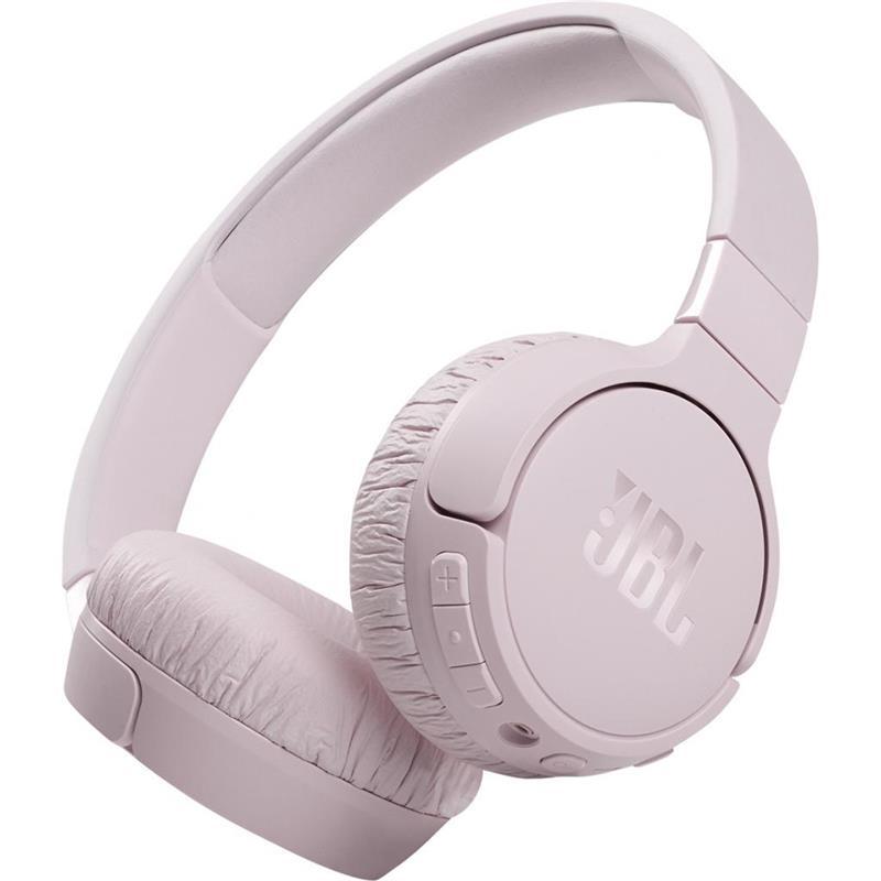 Бездротові навушники (Bluetooth-гарнітура) JBL Tune 660 NC Pink (JBLT660NCPIK), фото 1