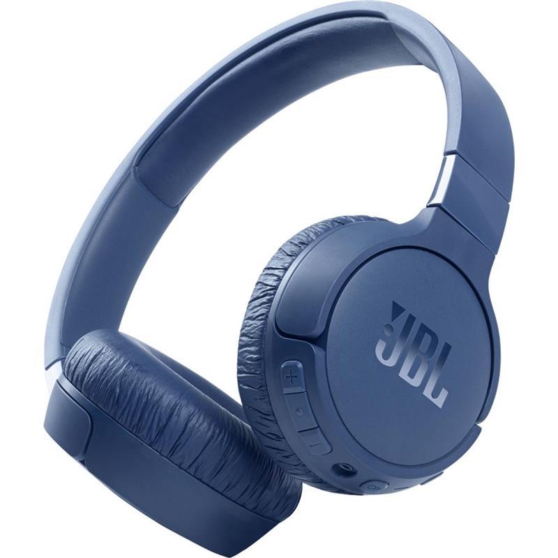 Бездротові навушники (Bluetooth-гарнітура) JBL Tune 660 NC Blue (JBLT660NCBLU), фото 1