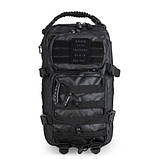 Рюкзак тактичний Mil-tec assault sm tactical small 20л.  Чорний 14002088.solve, фото 10
