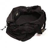 Сумка дорожня тактична Mil-tec 54 л. чорна 13828102.solve, фото 4