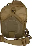 Рюкзак тактичний однолямовий Mil-tec 10 л  14059105 койот.solve, фото 7