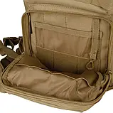 Рюкзак тактичний однолямовий Mil-tec 10 л  14059105 койот.solve, фото 8