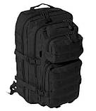 Рюкзак однолямковий MIL-TEC Assault 29 л чорний (14059202).solve, фото 2