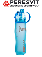 Спортивна пляшка для води з розпилювачем Peresvit 2xCool Sport Bottle Frosty Blue (700 мл.)