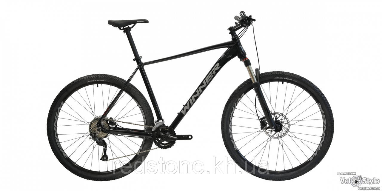 Велосипед WINNER SOLID GT 29 (2023) 20" чорний матовий