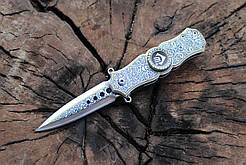 Складаний ніж спіннер 15,5 см