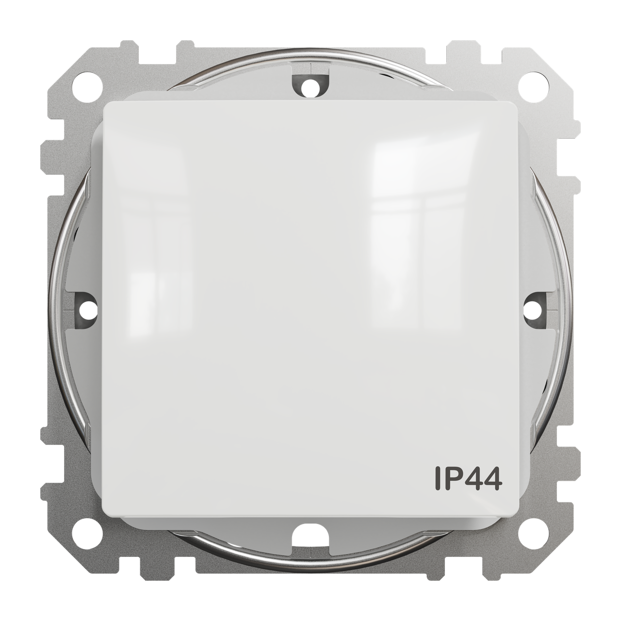 Одноклавішний перемикач IP44 Білий Sedna Design Schneider Electric SDD211106