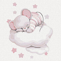 Картина за номерами - Подорож на хмаринці