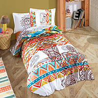 Комплект постельного белья Hobby Poplin Mandala 160x220 см разноцветный