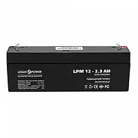 Аккумулятор для ИБП LogicPower LPM 12 - 2.3 AH (12В, 2.3Ач) (4132)