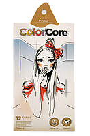 Карандаши цветные 12цв. Marco Color Core 3130-12CB