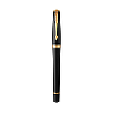 Перова ручка Parker Urban (латунь з лаковим матовим покриттям, позолота, перо F, колір корпусу чорний) 30 011, фото 2