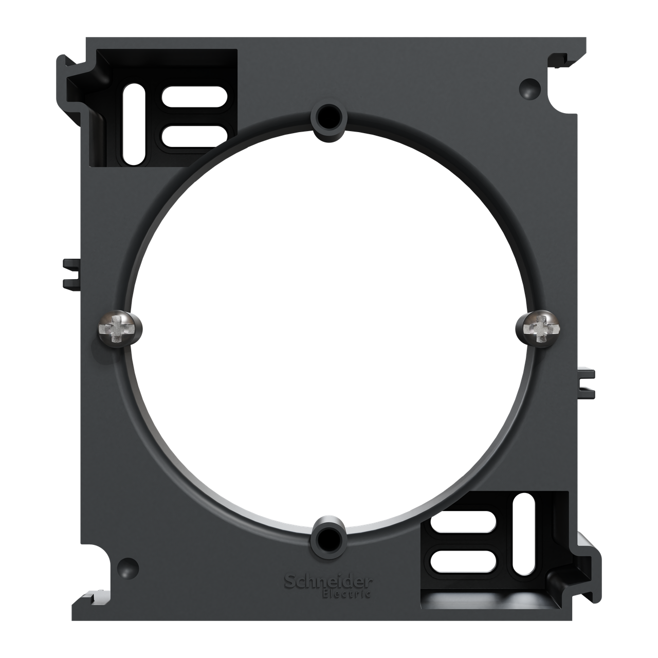 Коробка для накладного монтажу додаткова Чорний Sedna Design SDD114901