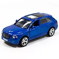 Автомодель металлическая TechnoDrive Bentley Bentayga синий, 250264