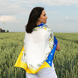Хустка патріотична (атлас)