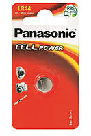Panasonic Батарейка щелочная LR44(A76, AG13, G13A, PX76, GP76A, RW82) блистер, 1 шт. Baumar - Время Покупать