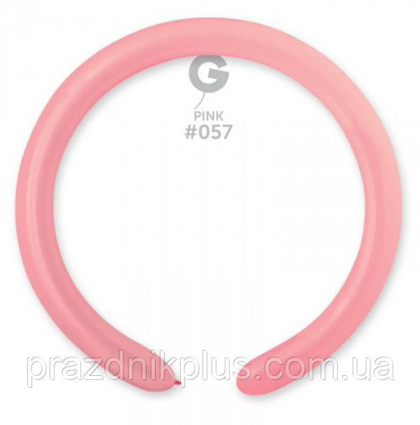 Кулі повітряні для моделювання ніжно-рожеві ШДМ260 (5x140 см) пастель Gemar D4-057