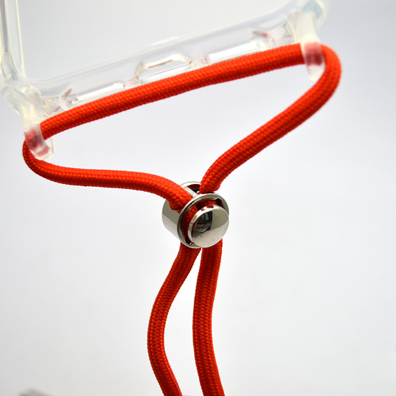 Чехол накладка TPU Cord со шнурком для iPhone 11 Red, фото 6