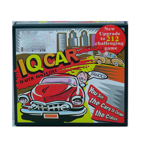 Гра настільна IQ CAR ігрове поле, картки, машинки, 1125