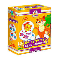 Игра настольная обучающая Ку-ку-ре-ку! Vladi Toys украинская, VT8025-08