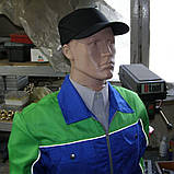 Куртка робоча "Майстер" синьо-зелена, фото 2