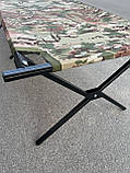 Розкладачка 197×64×49 см посилена до 200кг. Мультикам, фото 4