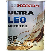 Моторное масло Honda Ultra LEO SP/GF-6 0W-20(Japan) (4л.)