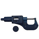 Мікрометр Shahe 5216-25 (0-25 мм/0,001 мм) з однією закругленою головкою, фото 2