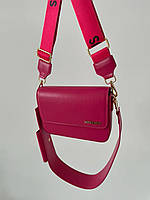 Жіноча сумка Jacquemus Le Carinu Fuchsia (рожева) KIS23005 красива стильна ділова Жакмюс тренд